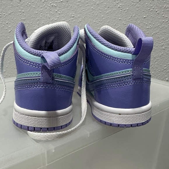 Nike Jordans - Kids Purple and Blue Sneakers - Picture 3 of 6